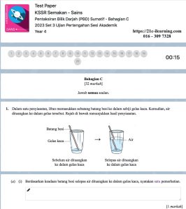 Sasbadi i-LEARN Ace UPSA UASA Test Paper - Std 4 SK Science